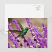 Mousserende vesten briefkaart (Voorkant / Achterkant)