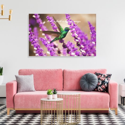 Mousserende vesten canvas afdruk (Insitu (Woonkamer))