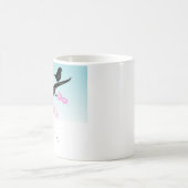  mousserende vogelkersen bloesems koffiemok (Center)