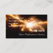Mousserende vuurwerk voor explosieve momenten visitekaartje (Achterkant)