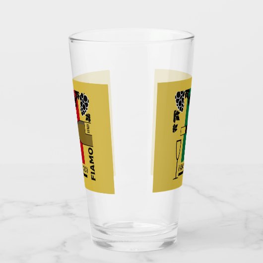 Mousserende wijn glas (Links)