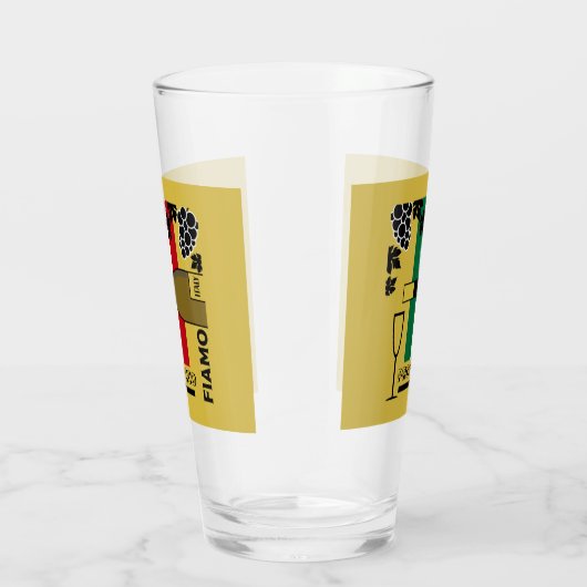 Mousserende wijn glas (Rechts)