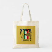 Mousserende wijn tote bag (Achterkant)