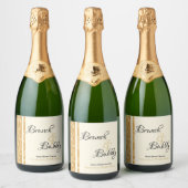 Mousserende wijnbellen Brunch Bubble Vrijgezellenf Sparkling Wijnetiket (Flessen)