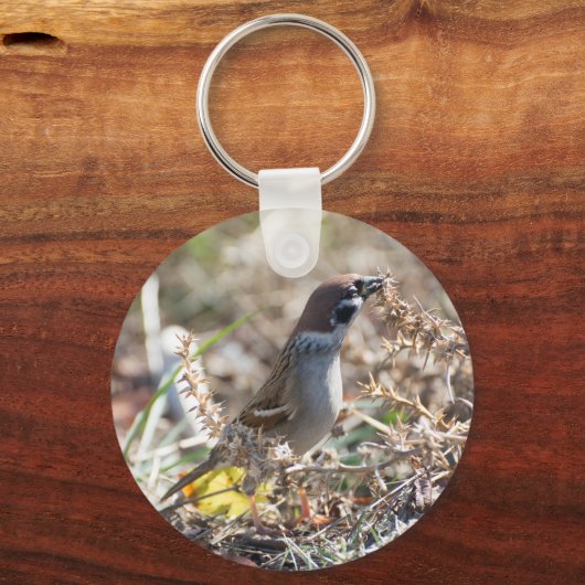 Mousserende wilde zaden sleutelhanger (Voorkant)