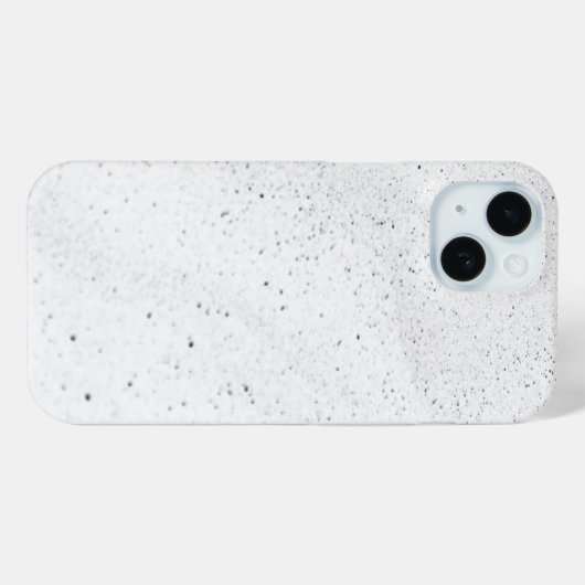 Mousserende witte zand Case-Mate iPhone case (Achterkant (horizontaal))