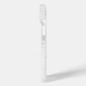Mousserende witte zand Case-Mate iPhone case (Achterkant / Links)