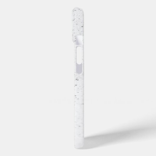 Mousserende witte zand Case-Mate iPhone case (Achterkant / Links)