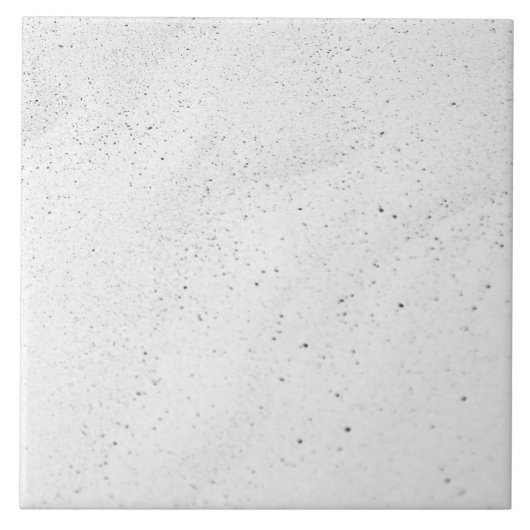 Mousserende witte zand tegeltje (Voorkant)