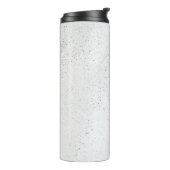Mousserende witte zand thermosbeker (Gedraaid links)