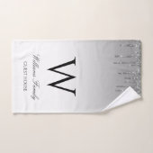 mousserende zilverglitterbadhanddoekset bad handdoek (Handdoek)