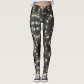 Mousserende zilververlichting leggings (Voorkant)