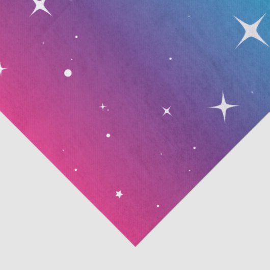 Mousserende zomerregenboog tissuepapier (Detail)