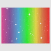 Mousserende zomerregenboog tissuepapier (Voorkant)