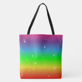 Mousserende zomerregenboog tote bag (Voorkant)