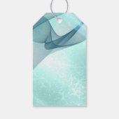 Mousserende Zwemmen zoet Zestien Blauwgroen ID652 Cadeaulabel (Achterkant)