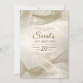 Mousserende Zwemmen zoet Zestien Gold ID652 Kaart (Achterkant)