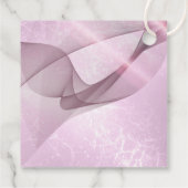 Mousserende Zwemmen zoet Zestien orchidee Roze ID6 Bedankjes Labels (Achterkant)