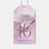 Mousserende Zwemmen zoet Zestien orchidee Roze ID6 Cadeaulabel (Voorkant)