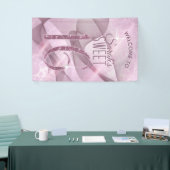 Mousserende Zwemmen zoet Zestien orchidee Roze ID6 Spandoek (Beurs)
