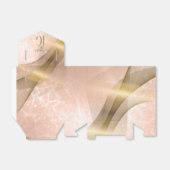 Mousserende Zwemmen zoet Zestien Roos Gold ID652 Bedankdoosjes (Uitgevouwen)