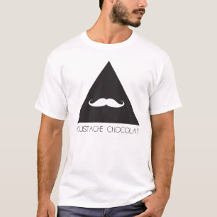 Moustache Chocolat White edition T-shirt