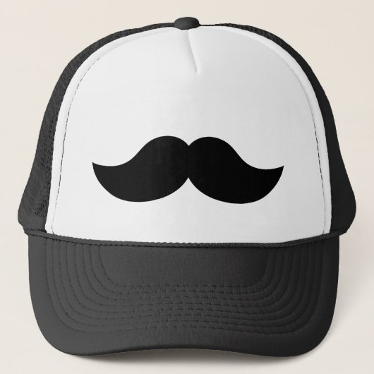 Moustache 'Mr Pringles' Trucker Pet (Voorkant)