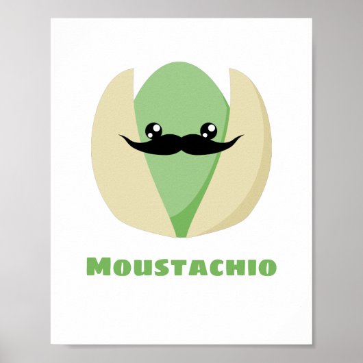 Moustachio Poster (Voorkant)