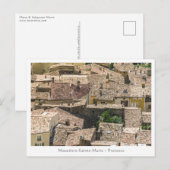 Moustiers Sainte Marie Briefkaart (Voorkant / Achterkant)