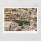 Moustiers Sainte Marie Briefkaart (Voorkant)