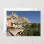 Moustiers-Sainte-Marie, Provence, Frankrijk. Briefkaart (Voorkant / Achterkant)