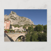 Moustiers-Sainte-Marie, Provence, Frankrijk. Briefkaart (Voorkant)