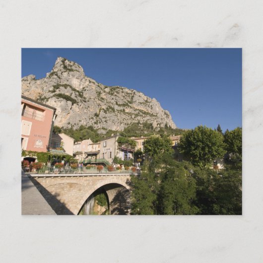 Moustiers-Sainte-Marie, Provence, Frankrijk. Briefkaart (Voorkant)