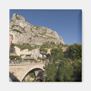 Moustiers-Sainte-Marie, Provence, Frankrijk. Magneet