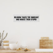 Mouth Breather Truth Poster (Keuken)