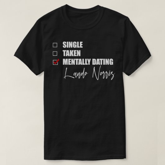 Mouth Dating Lando Norris T-shirt (Design voorkant)