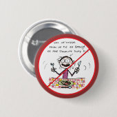 Mouth Full Button (Voorkant /achterkant)