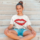 Mouth Girls T-Shirt