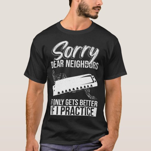 Mouth Harp And harmonicist T-shirt (Voorkant)