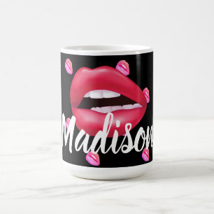 Mouth Lipstick Makeup Beauty Custom Personalized Koffiemok