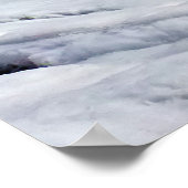 Mouth of the Matanuska Glacier in Alaska Poster (Hoek)