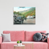 Mouth of the Topango Canyon Scene Canvas Afdruk (Insitu (Woonkamer))