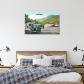 Mouth of the Topango Canyon Scene Canvas Afdruk (Insitu (Slaapkamer))
