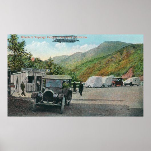 Mouth of the Topango Canyon Scene Poster (Voorkant)