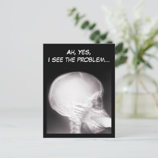 Mouth X-Ray Briefkaart (Staand voorkant)