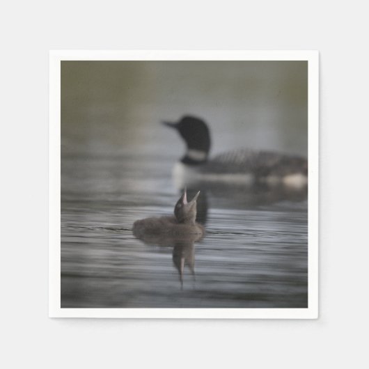 Mouthy Loon Papieren servet (Voorkant)