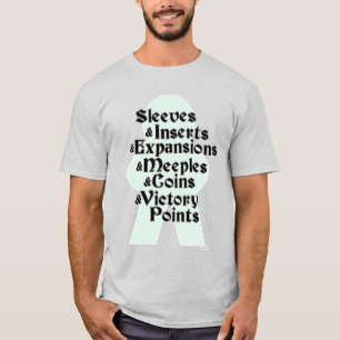 Mouwen En Uitbreidingen Pret Bordspelontwerp T-shirt