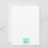 Mouwen retro_grijs feestdagenkaart (Achterkant)