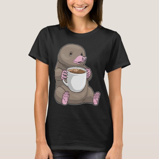 Mouwolf Koffiemok T-shirt (Voorkant)