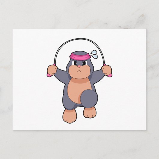 Mouwroefouwkabel Briefkaart (Voorkant)